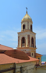 Fototapeta na wymiar Santa Maria di Castellabate (SA) - Santuario di Santa Maria a Mare