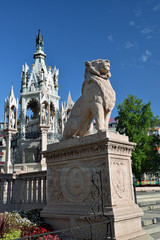 Obraz premium Lion statue in Geneva