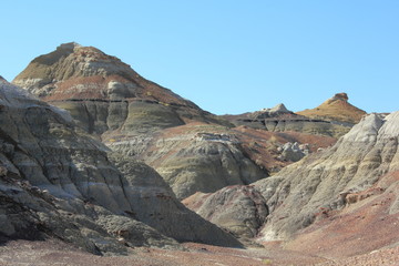 Hoodoos und Badlands Bisti Wilderness Area New Mexico USA