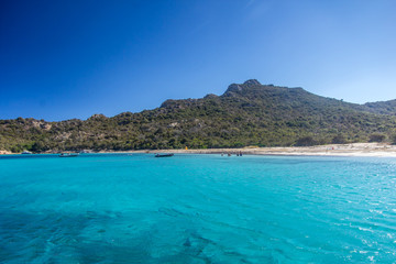 Fototapeta na wymiar Corsican beach