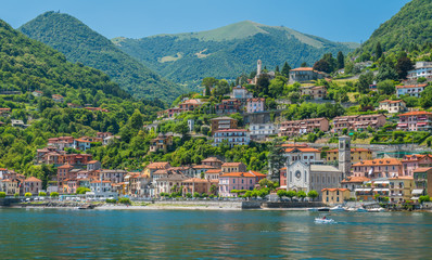 Fototapeta na wymiar Argegno, idyllic village on Lake Como, Lombardy, Italy.