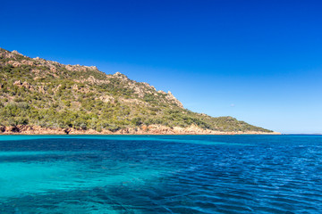 Fototapeta na wymiar Corsican beach