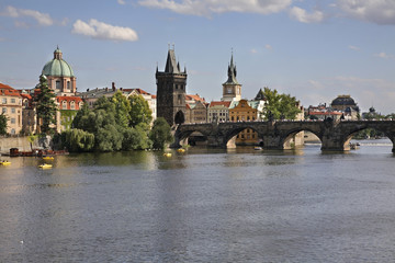 Fototapeta na wymiar View of Prague. Czech Republic