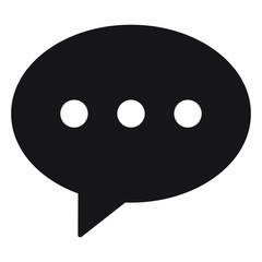 Chat icon, sms icon, comment icon