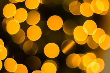 Golden Bokeh