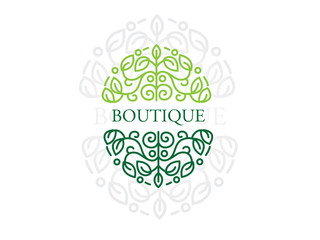 floral logo design