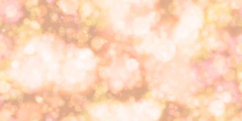 Closeup of colorful bokeh texture background (Tiles seamless, High-resolution 2D CG rendering illustration)