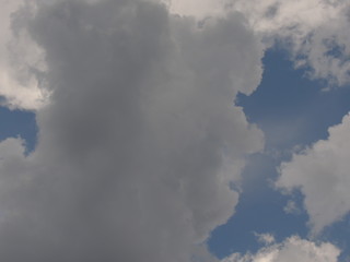 sky, nature, clouds, tree, landscape, blue, cloud, summer, trees, green, field, sun, light, cloudy, forest, white, beautiful, grass, weather, outdoors, spring, rural, meadow, cloudscape, sunset
