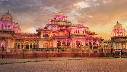 celebration in Albert hall in jaipur India in the evening 