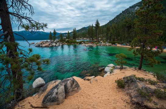 Sand Harbor Beach Lake Tahoe Nevada State Park