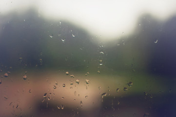 rainy window