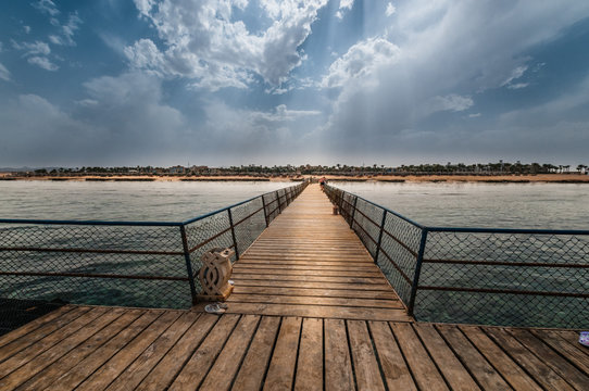 Br&uuml;cke ins Meer