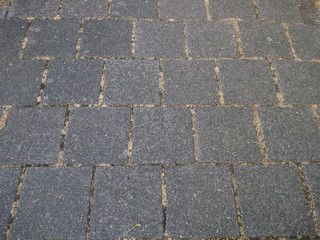 Tiles forming an abstract pattern