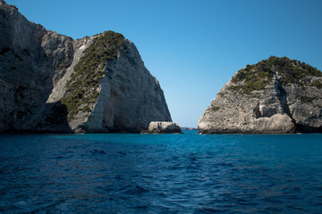 Fototapeta na wymiar Greek Cliffs