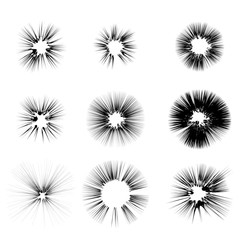 Explode Flash, Cartoon Explosion, Star Burst