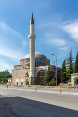 Fototapeta na wymiar EDIRNE, TURKEY - MAY 26, 2018: Suleymaniye Mosque in city of Edirne, East Thrace, Turkey