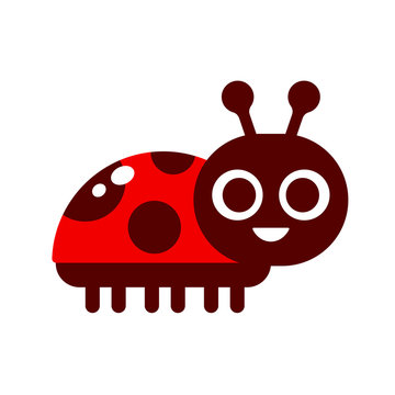 Cute Cartoon Ladybug