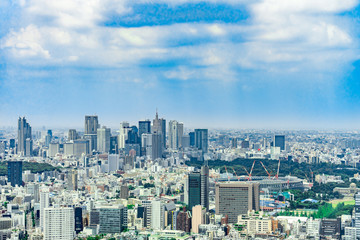 都市風景　東京　新宿副都心