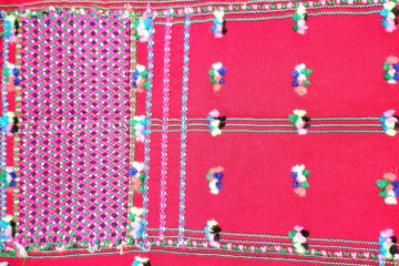 colorful cotton pattern background
