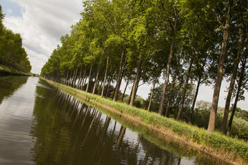 Belgium Canal Abstract