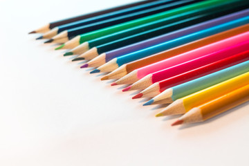 Colored Pencils isolated
