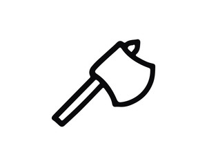 axe hand drawn icon , designed for web and app