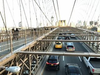 アメリカ　ニューヨーク  ブルックリンブリッジ