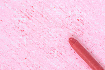 red crayon drawings on white paper background texture