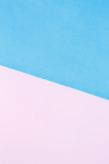 paper color pink, blue rose quartz and serenity abstract background