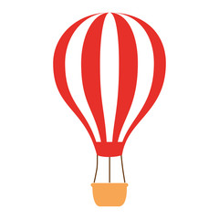 Fototapeta premium balloon air hot icon