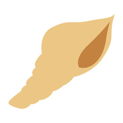 snail shell isolated icon