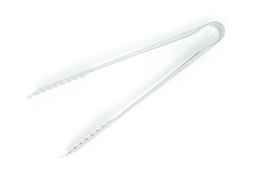 Ice Tong on white background.