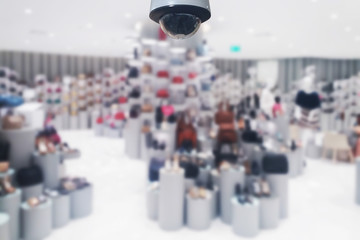 blurred photo, Blurry image,People shopping in Community Mall or Department Store, background