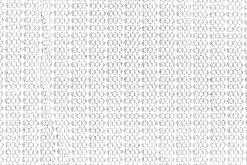 white fabric tablecloth with pink stitching or pink seam