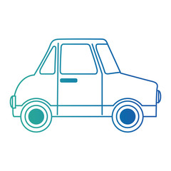 car vehicle isolated icon