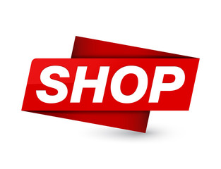 Shop premium red tag sign