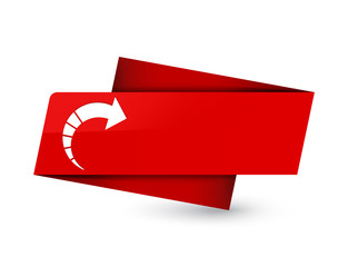Next arrow icon premium red tag sign