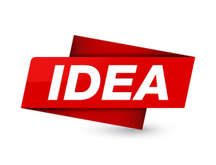Idea premium red tag sign