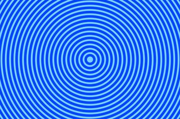 hypnotic blue circles spirals background