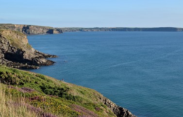 Paysage marin à Nolton Haven
