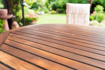 Teakholz Gartentisch 1