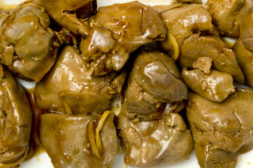 鶏レバー甘辛煮