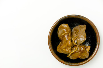 鶏レバー甘辛煮