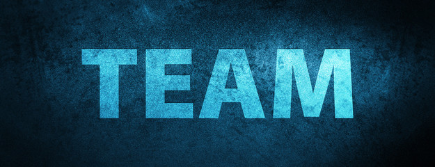 Team special blue banner background