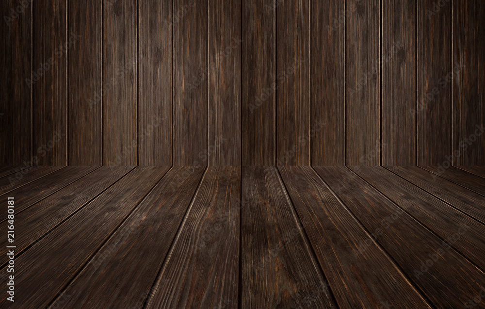 Wall mural Wood plank texture backgrounds