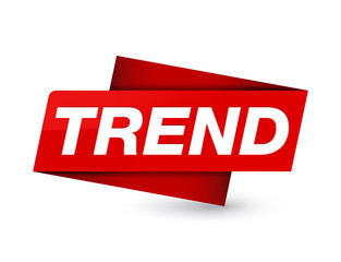 Trend premium red tag sign