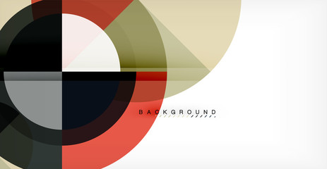 Obraz premium Vector circle abstract background