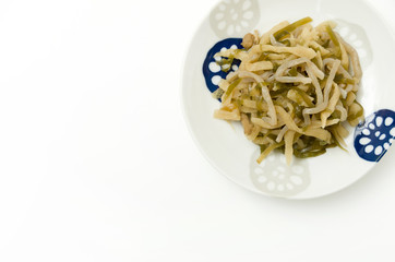 沖縄料理 千切りイリチー（切り干し大根の含め煮）