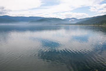 Landscape of lake Baikal