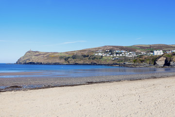 Fototapeta na wymiar Port Erin on the Isle of Man